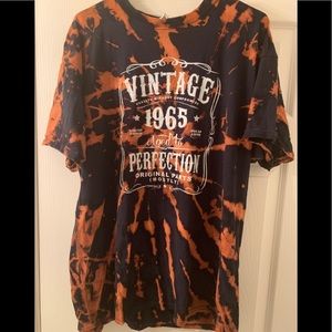 Custom acid wash t-shirt